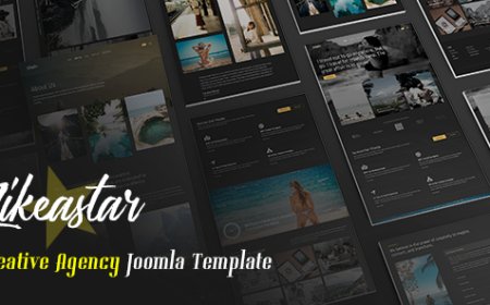 Like a Star - v. 1.0 Creative Agency Joomla Template