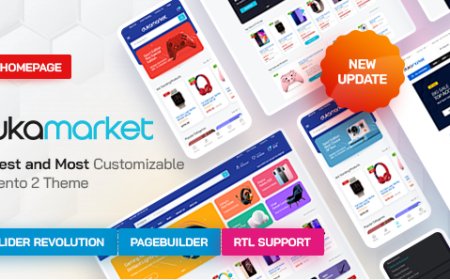 Dukamarket - Multipurpose Responsive Magento 2 / Adobe Commerce Theme