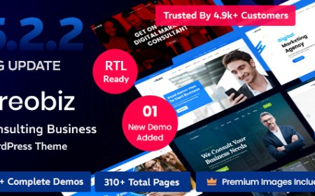 Reobiz -v.5.2.2 Consulting Business WordPress Theme