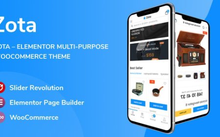 Zota - Elementor Multi-Purpose WooCommerce Theme
