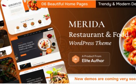 Merida - Restaurant & Food WordPress Theme