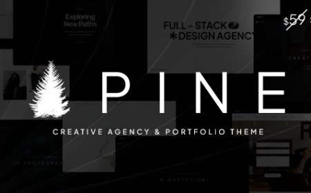Pine v1.1 - Creative Agency & Portfolio WordPress Theme