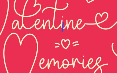 Valentine Memories Romantic Font