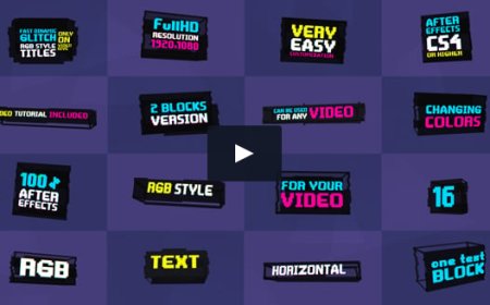 Glitch Cube Titles Pack