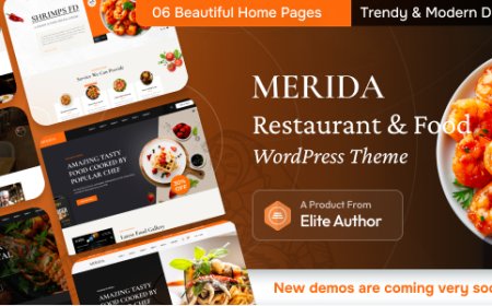 Merida - Restaurant & Food WordPress Theme 1.0.2