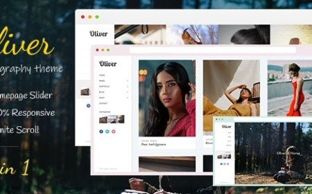 Oliver | Photography Blogger Theme
