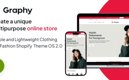 Graphy – Simple and Lightweight Clothing
and Fashion Shopify Theme OS 2.0