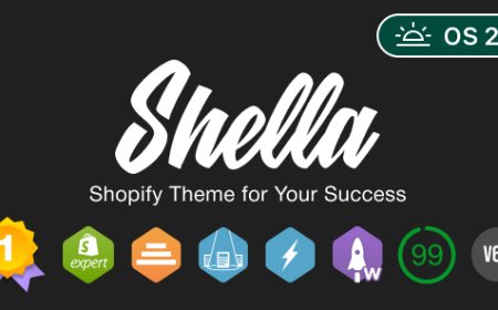 Shella -v.6.5.4  Multipurpose Shopify Theme. Fast, Clean, and Flexible. OS 2.0
