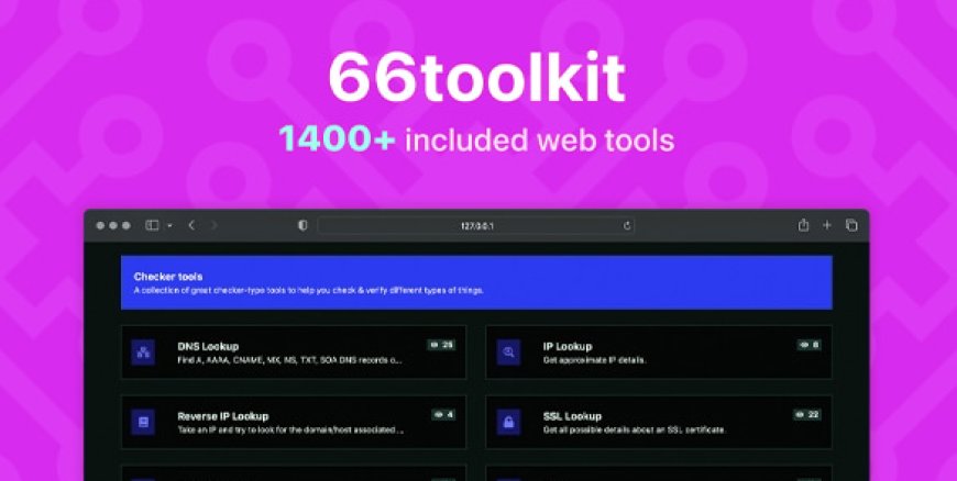 66toolkit v32.0.0 - Ultimate Web Tools System