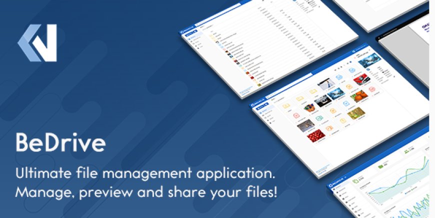 BeDrive v3.1.7 - File Sharing and Cloud Storage