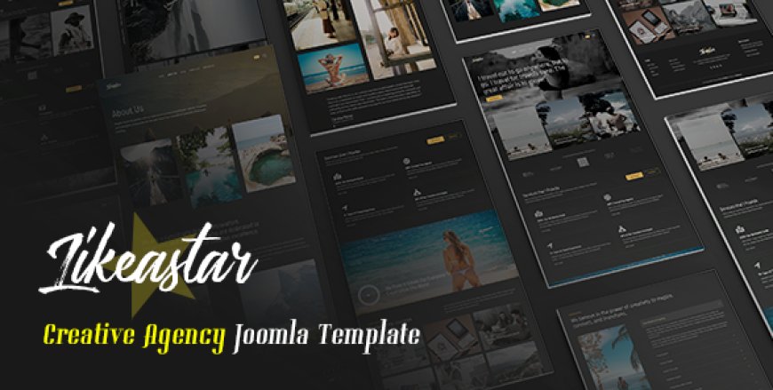 Like a Star - v. 1.0 Creative Agency Joomla Template