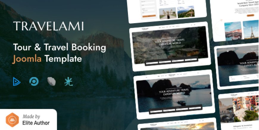 Travelami - Tour & Travel Booking Joomla Template