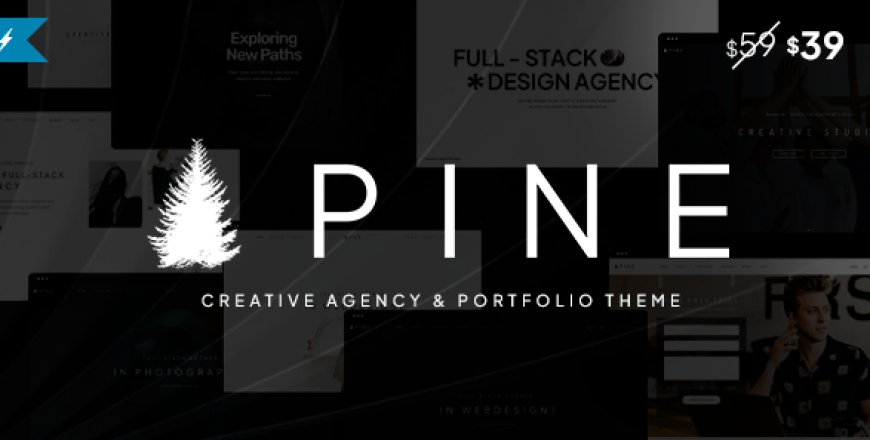 Pine v1.1 - Creative Agency & Portfolio WordPress Theme