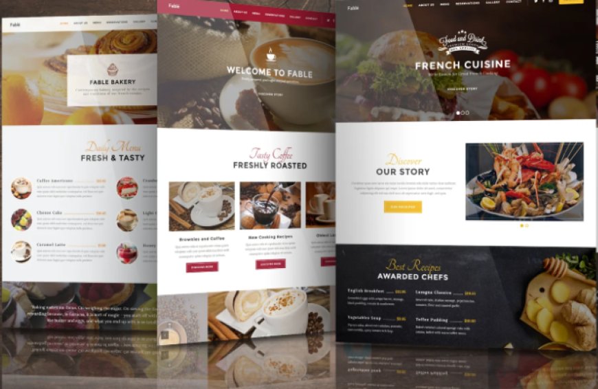 Fable - Bakery / Coffee / Pub / Restaurant Website