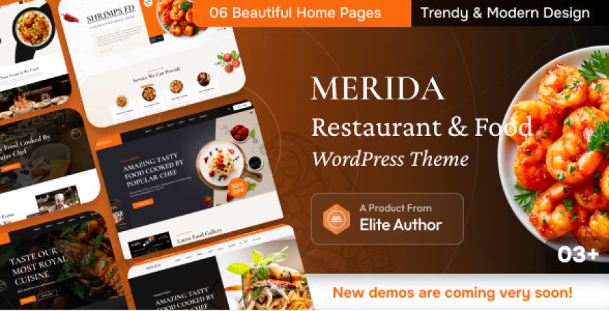 Merida - Restaurant & Food WordPress Theme 1.0.2