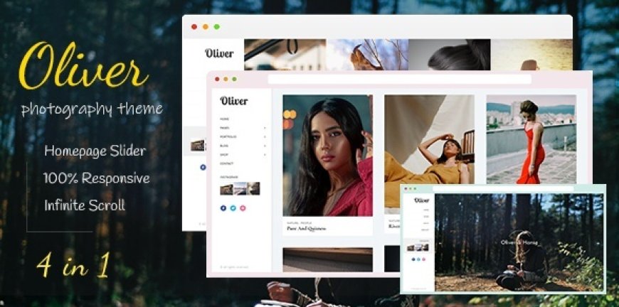 Oliver | Photography Blogger Theme