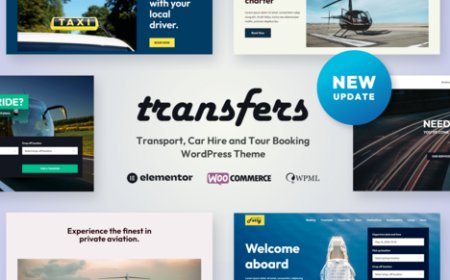 Transfers v2.0.6 - Transport and Car Hire WordPress Theme