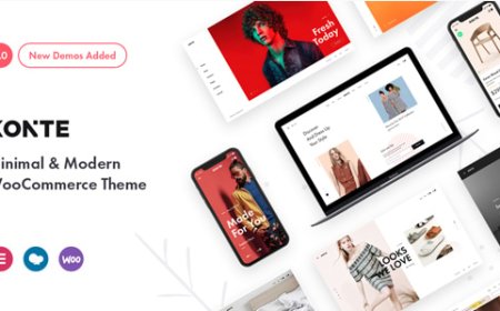 Konte v2.3.19 - Minimal & Modern WooCommerce Theme