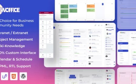 Woffice v5.4.22 - Intranet/Extranet WordPress Theme