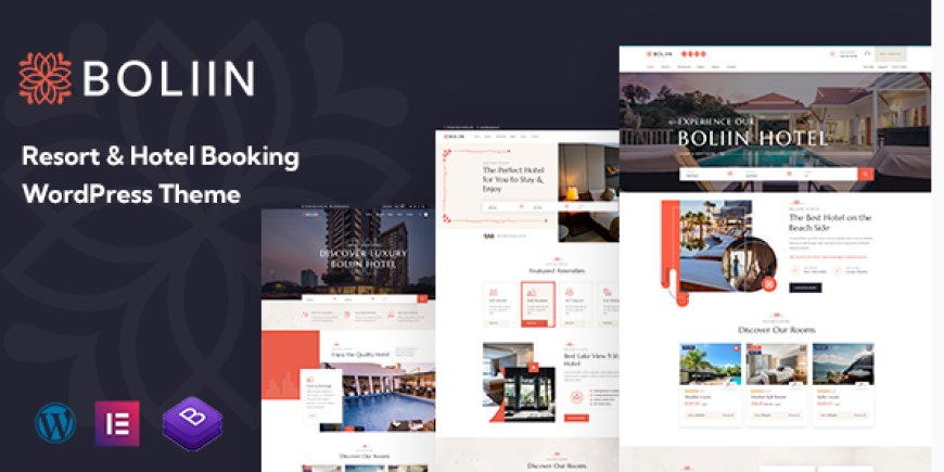 Boliin v1.1.2 - Resort - Hotel Booking WordPress Theme