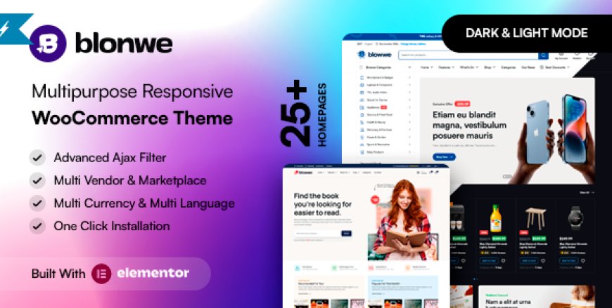 Blonwe v1.2.3 - Multipurpose WooCommerce Theme