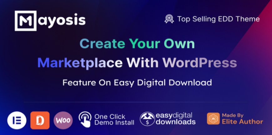 Mayosis v5.4.2 - Digital Marketplace WordPress Theme