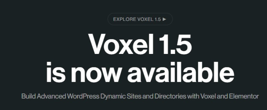 Voxel v1.5.5.1 - Multi Purpose Wordpress Dynamic Theme