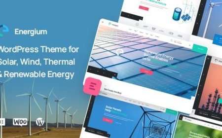 Energium | Alternative & Renewable Energy WordPress Theme v 1.0.16