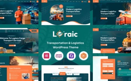 Loraic - Transportation & Logistics WordPress Theme v-1.0.4