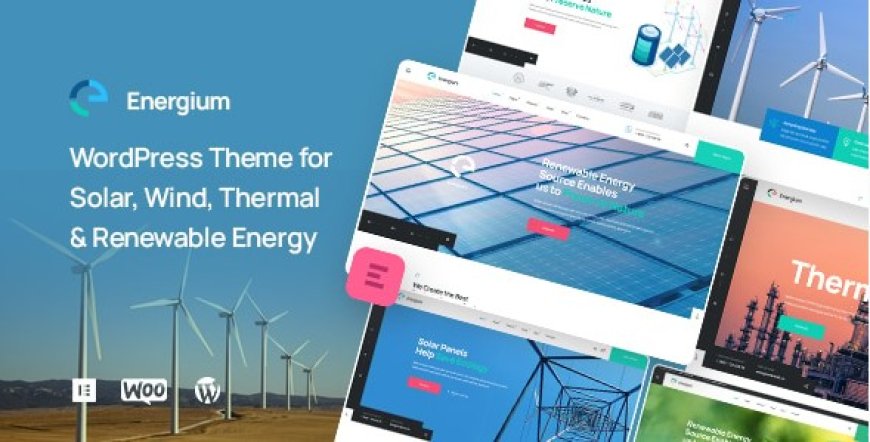 Energium | Alternative & Renewable Energy WordPress Theme v 1.0.16